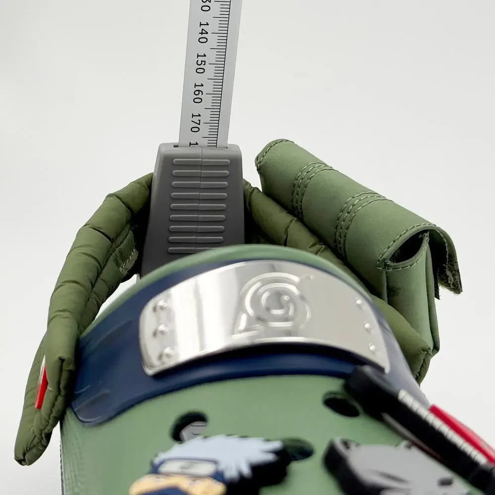 Crocs x Naruto Shippuden Kakashi Clogs M9 W11 Green Blue Jibbitz Charms Anime